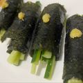 にゃつめ〜's cooksnap of when they made ささっとおつまみ♪きゅうりの磯辺巻き.