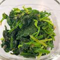 y_uu's cooksnap of when they made ほうれん草のお浸し§おかか＆ごま海苔.