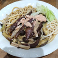 クックQ9U64K☆'s cooksnap of when they made 冷凍うどん＆レンジで茄子とツナの冷うどん.