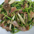 ささささ＆＊'s cooksnap of when they made 豆苗とベーコンの簡単炒め.