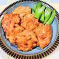 きゃんでぃ×2's cooksnap of when they made 鶏胸肉と玉ねぎの唐揚げ風味の落とし焼き♪.