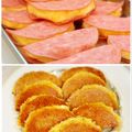 ゆーじん１１４'s cooksnap of when they made 簡単♪揚げないハムカツ（ポテトサンド）.