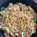 ママメイン！時々子供's cooksnap of when they made 王将のしょうゆ焼きそば.