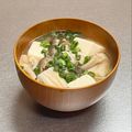 Etsu☆ko's cooksnap of when they made 豆腐としめじのお味噌汁.