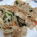09mik's cooksnap of when they made めんつゆマヨ鶏ガラでもやしニラ豚肉炒め.