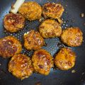 mamoon's cooksnap of when they made つくねの甘辛照焼き.