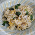 クック6DDPP8☆'s cooksnap of when they made 我が家noしらすレタス炒飯.