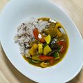 あさひ＊ごちそう研究's cooksnap of when they made 夏野菜カレー〜ズッキーニとパプリカ・茄子.