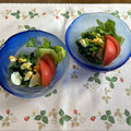 yesmama's cooksnap of when they made １束完食！　ほうれん草と卵の塩麹サラダ♪.