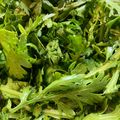 ぽちゃすけ's cooksnap of when they made 簡単☆激旨！やみつきになる春菊のサラダ.