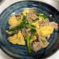 クックDLIV4Z☆'s cooksnap of when they made 豚ニラ玉炒め.