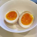 ogupi's cooksnap of when they made コップ半分の水でゆで卵♪.