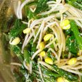 とて虫's cooksnap of when they made 豆もやしとほうれん草のナムル.