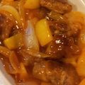 にゃんべー's cooksnap of when they made 揚げない酢豚♪豚コマで.