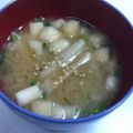 こっぷぽ～ん's cooksnap of when they made はんぺん消費に♡はんぺんのおみそ汁♫.