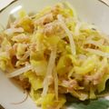 くーまんず's cooksnap of when they made ツナとキャベツにモヤシもいれてぇのサラダ.