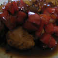 林檎ｷｭｰﾋﾟｰ's cooksnap of when they made 鶏肉のちょい甘黒酢焼き.