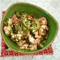 まっぱち's cooksnap of when they made ゴーヤのふわふわ★炒り豆腐.
