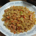 truva's cooksnap of when they made じゃこと桜エビのレタス炒飯.