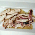 kaedechin's cooksnap of when they made ☆簡単イカのガーリック炒め☆.