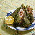 赤い電話's cooksnap of when they made 職場で好評だった納豆ちくわの磯辺揚げ.