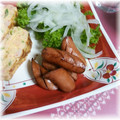 ＴＯＭＯＷＡＴ's cooksnap of when they made 大人のソーセージ炒め.