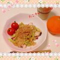 NanaTr's cooksnap of when they made たこチャーハン.