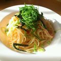 カンタール's cooksnap of when they made フライパンいらず♡簡単たらこスパゲティ.