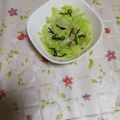 くネコまろす's cooksnap of when they made ☆レタスと塩こんぶのサラダ☆.