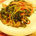hawaiisunny's cooksnap of when they made 【クレソンレシピ】カニカマとかき揚げ.