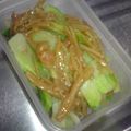 seri7_7's cooksnap of when they made ブロッコリー茎の梅なめたけ和え.
