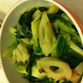 migimaru's cooksnap of when they made 副菜　長ネギの炒め物.