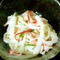 ayakaR's cooksnap of when they made 大根のわさびマヨサラダ❤.