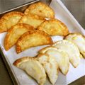 midori a's cooksnap of when they made 餃子の皮で②.
