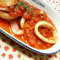 キョク's cooksnap of when they made イカのトマトバター炒め.