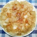 フラワーローズ's cooksnap of when they made 簡単おいしいリンゴパンケーキ.