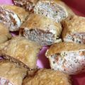 さゅりん623's cooksnap of when they made 鶏つくねの包み焼き　.