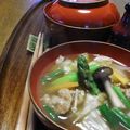 真さん's cooksnap of when they made 春野菜の豚汁.