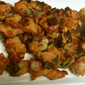 まめクマ's cooksnap of when they made 安くて美味し！鶏むね肉と長ネギのから揚げ.