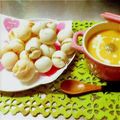 こあちゃんママ's cooksnap of when they made 素材の優しい味☆かぼちゃポタージュ☆.