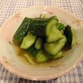 LazyHata's cooksnap of when they made すぐ出来☆きゅうりの中華風ピクルス.