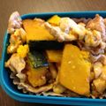 ぷりんまんと's cooksnap of when they made お弁当に！豚肉とカボチャのゴママヨ炒め.