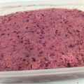 いっちーまうす's cooksnap of when they made 乳、卵なし☆ミキサーで簡単【ブルーベリーアイス】.