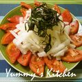 MrsYummy's cooksnap of when they made 蒸し大根の青じそ・梅風味和え　サラダ.