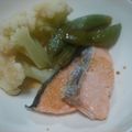 やままや's cooksnap of when they made ルクルーゼで鮭蒸し～☆★.