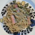 antnori's cooksnap of when they made 双子座が作るカルボナーラ（アボカド）.