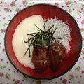 mario大好き's cooksnap of when they made とろろ入り漬けまぐろ丼.