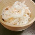 mako811's cooksnap of when they made プレ農家めし◆大根半分使ってサラダ.
