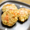 kichicoron's cooksnap of when they made もっちりシャキシャキエビ入りれんこん餅.
