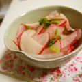 memecyann's cooksnap of when they made すし酢でレディサラダの甘酢漬け.